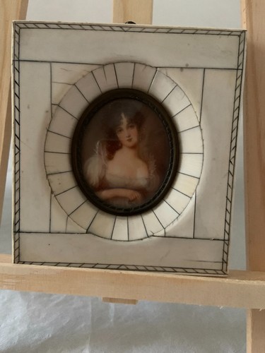 Peinture miniature ancienne - peinture,