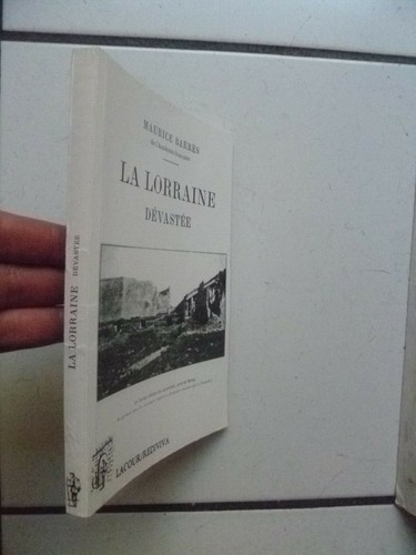 Maurice barres la lorraine - , /