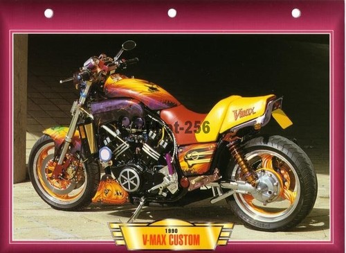 Fiche moto yamaha max 1200 - v-max,