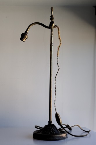 Ancien pied lampe col de - lampe,