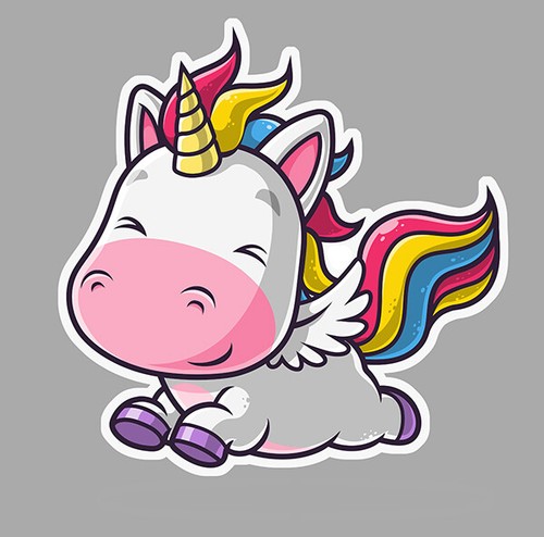 Licorne cool mignonne enfant - mignonne,