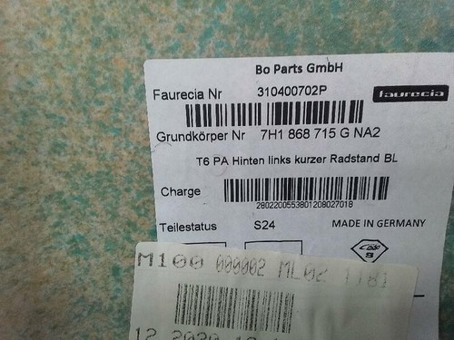 7h1868715g garniture coffre - 7h1868715g,