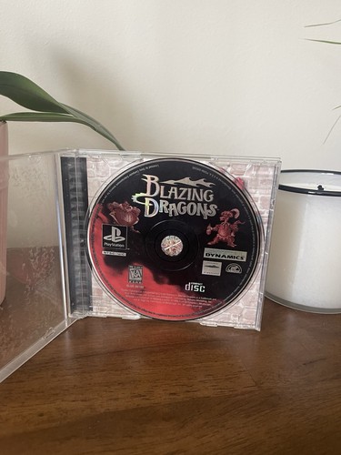 Blazing dragons ps1 - blazing,