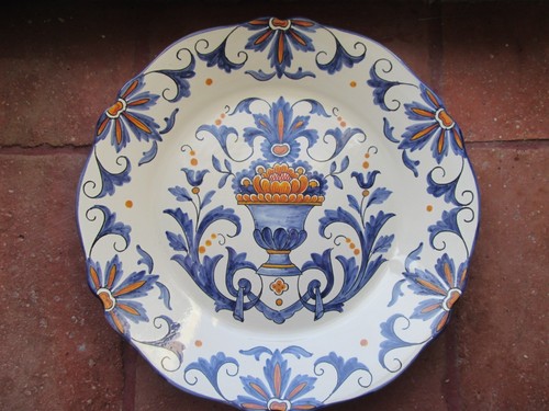 Assiette faïence de - faïence,