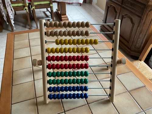 Boulier abaque bois ikea - boulier,