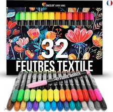 Zenacolor 32 Feutre Textile