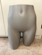 Mannequin Female Waist Hips Gray Small Woman Lululemon Free Standing w/supports