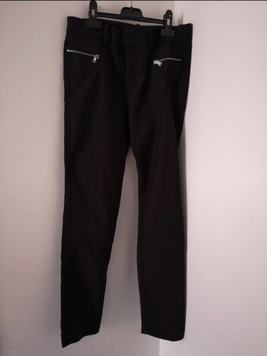 Pantalon noir zara - pantalon,