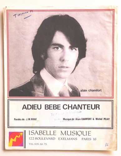 Partition vintage sheet music