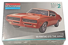 PONTIAC  GTO  '69  " THE JUDGE" - MAQUETTE NEUF BLISTER MONOGRAM Réf 2443 -1/24