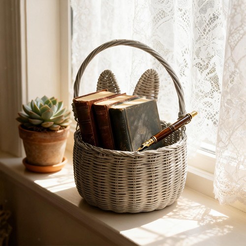 Panier récolte osier - de,