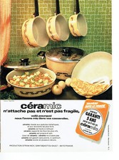 1975 Advertising 088 Advertising 088 Sitram Ceramic Pans Poels - Stainless *