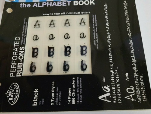 Carnet alphabet décalque par - carnet,