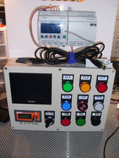 Crouzet Millenium 3 XD10 PLC Trainer with XR14 , 88970109 and HMI MTP05(Mono)