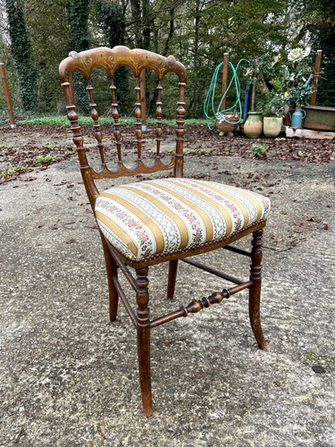 Chaise concert bois et - de, en