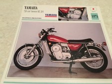 CArte moto Yamaha 720 birotor RZ201 Wankel 1973 collection Atlas motorbike Japon