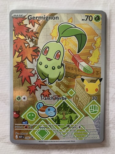 Pokemon germignon mep - germignon,