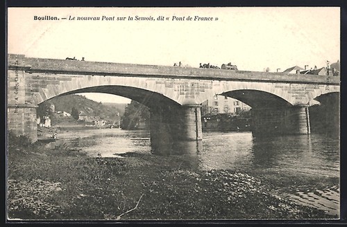 Cpa bouillon nouveau pont - cpa, le