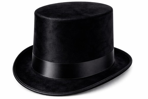 Chapeau haut forme en - chapeau, haut-de-forme