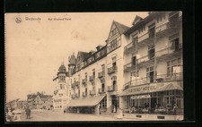 Old postcard Westende, Het Westend ́Hotel 