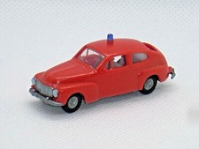 PRALINE VOLVO PV 544 POMPIERS en HO 1:87eme