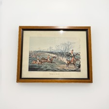 Gravure ancienne chasse à