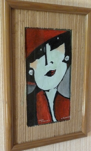 Peinture art deco - mode, annees