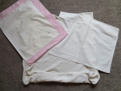 Ensemble drap housse - drap, taies