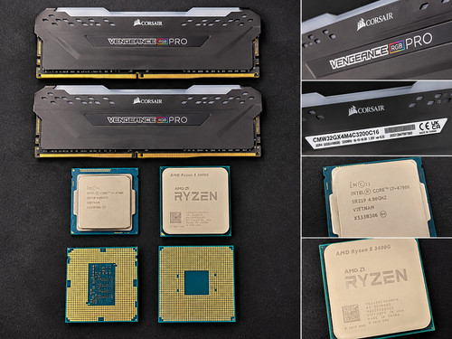 Lot composants 16 go - de, pc