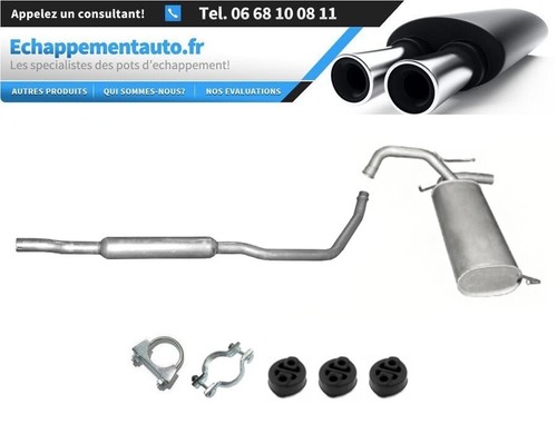 échappement kit fiat punto - kit,