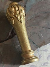 ANTIQUE GILDED BRONZE SEAL STAMP MONOGRAM RB