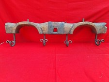 Antique Vintage Wrought Iron Coat Fathers Yoke 