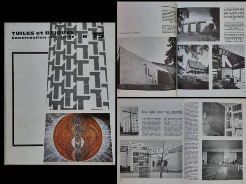 Tuiles briques 75 - tuiles, 1968
