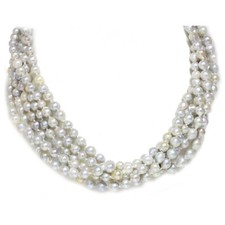 Perle Akoya Multi Rang Collier
