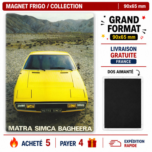 Magnet frigo matra bagheera - matra,