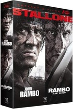 STALLONE JOHN RAMBO+RAMBO LAST BLOOD - COFFRET 2 DVD NEUF SOUS BLISTER