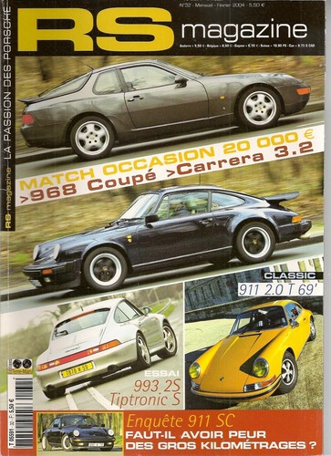 Magazine porsche 993 - porsche, 2s