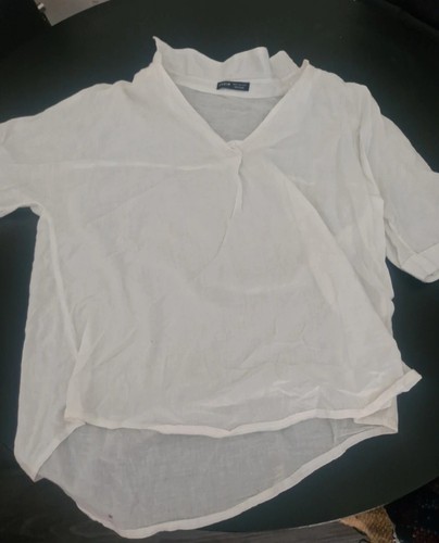 Blouse légère blanche femme