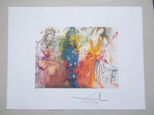 Lithographie salvador dali - lithographie,,