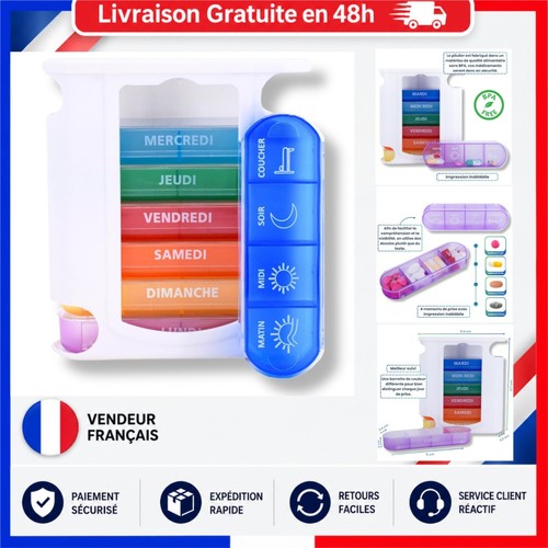 Pilulier semainier jours 28 - pilulier,