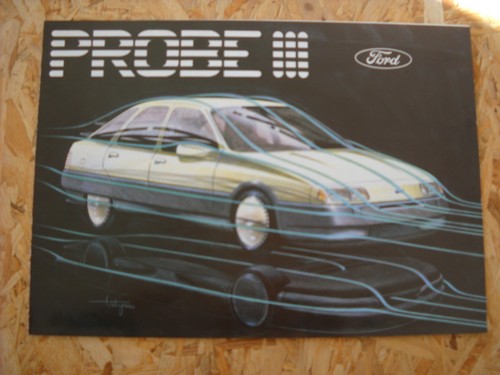 Catalogue brochure ford - ford, probe