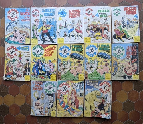 Lot érotiques petit - bd,