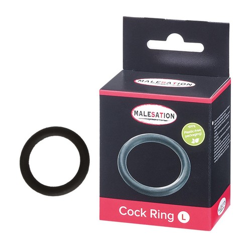 Malesation silicone cock - silicone, cock-ring