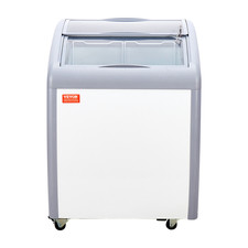 VEVOR 154L Vitrine À Glaces Commerciale Glato Plongée Congélateur Vitrine À G...