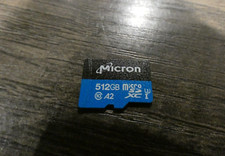 512GB Micron MTSD512ANC8MS-1WT Micro SD Memory Card Class 10, UHS-1 microSDXC
