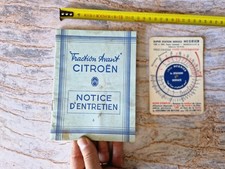 Notice d'entretien Citroën