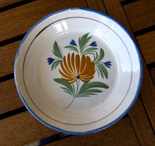 Assiette creuse decorative - assiette,