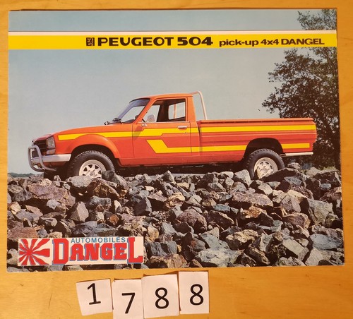 Dangel peugeot 504 pick - pick, 4x4