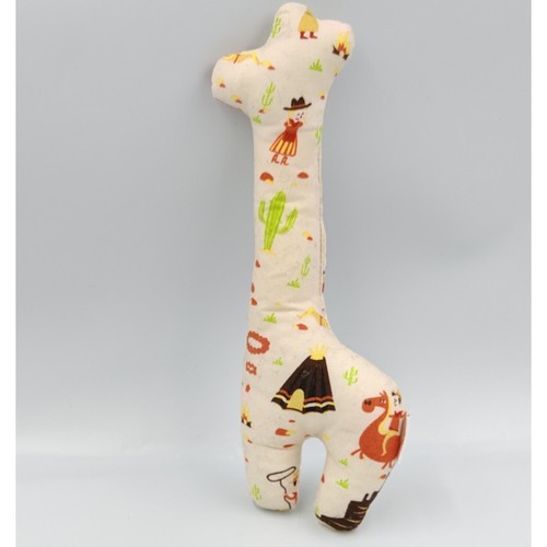 Doudou girafe tissu - , motifs