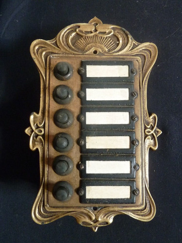 Rare sonnette art nouveau - rare,